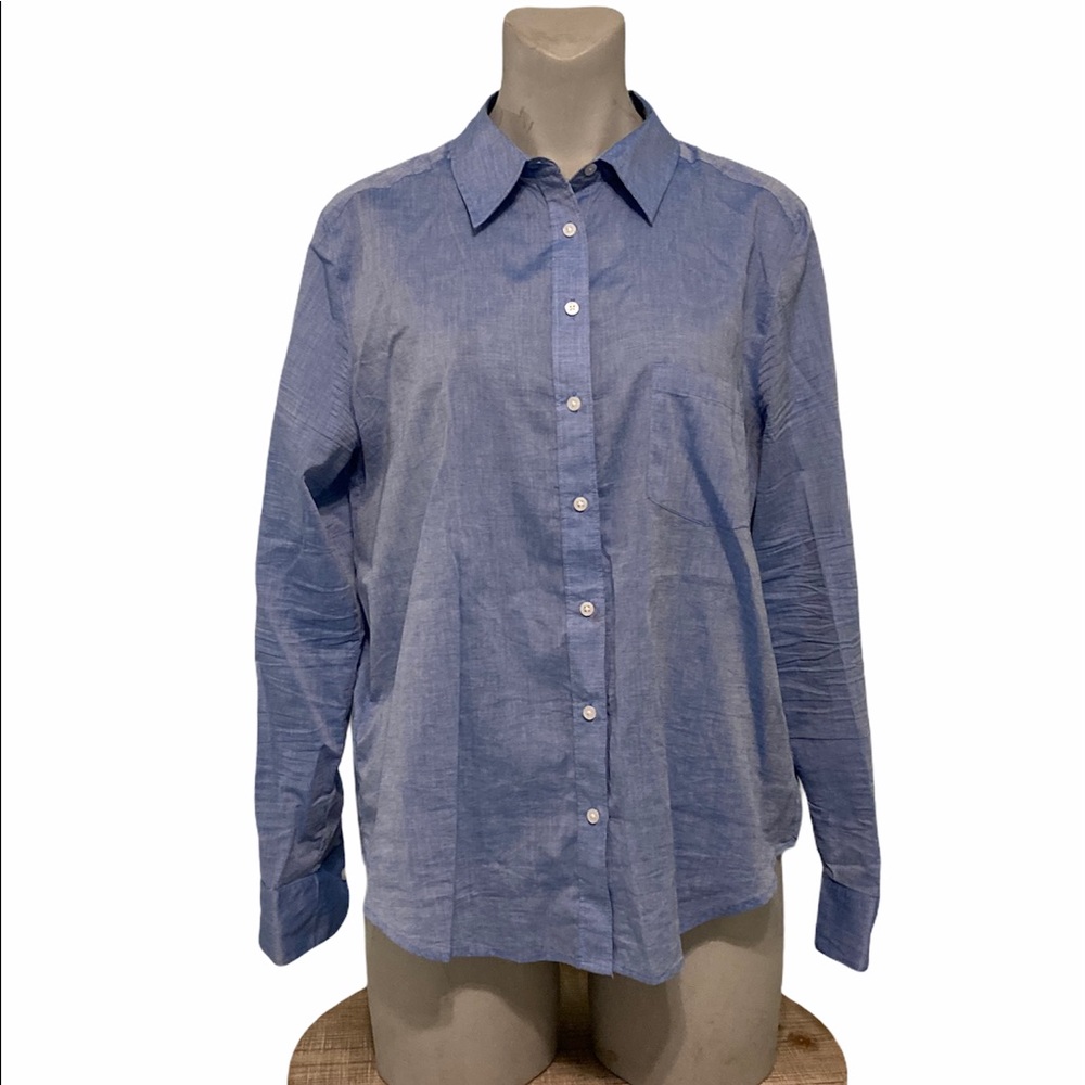 Ann Taylor Long Sleeve Button Down Shirt